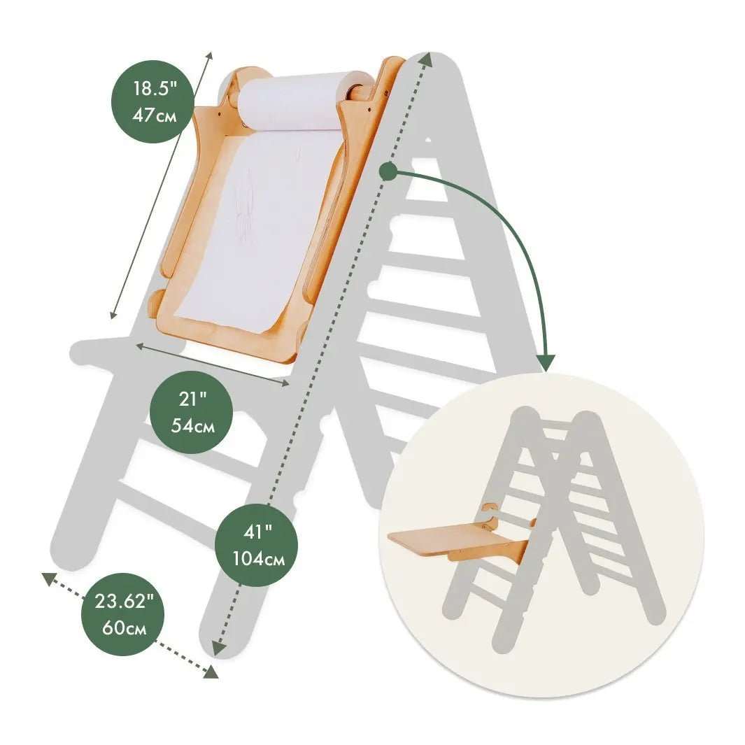 Staffelei mit Kinderstuhl – Fun & Versatile Indoor Kids Activity Set