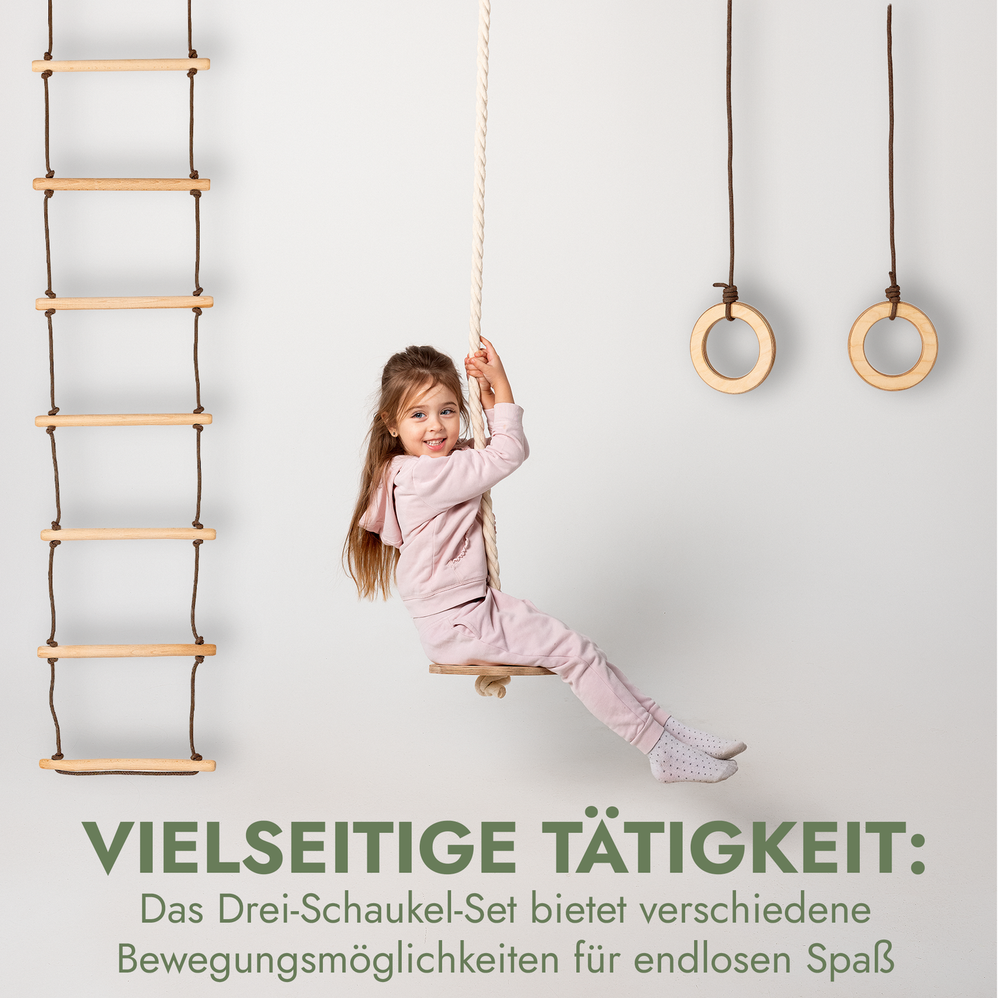 Set aus drei Schaukelnq