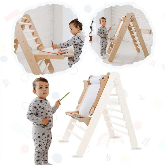 Staffelei mit Kinderstuhl – Fun & Versatile Indoor Kids Activity Set