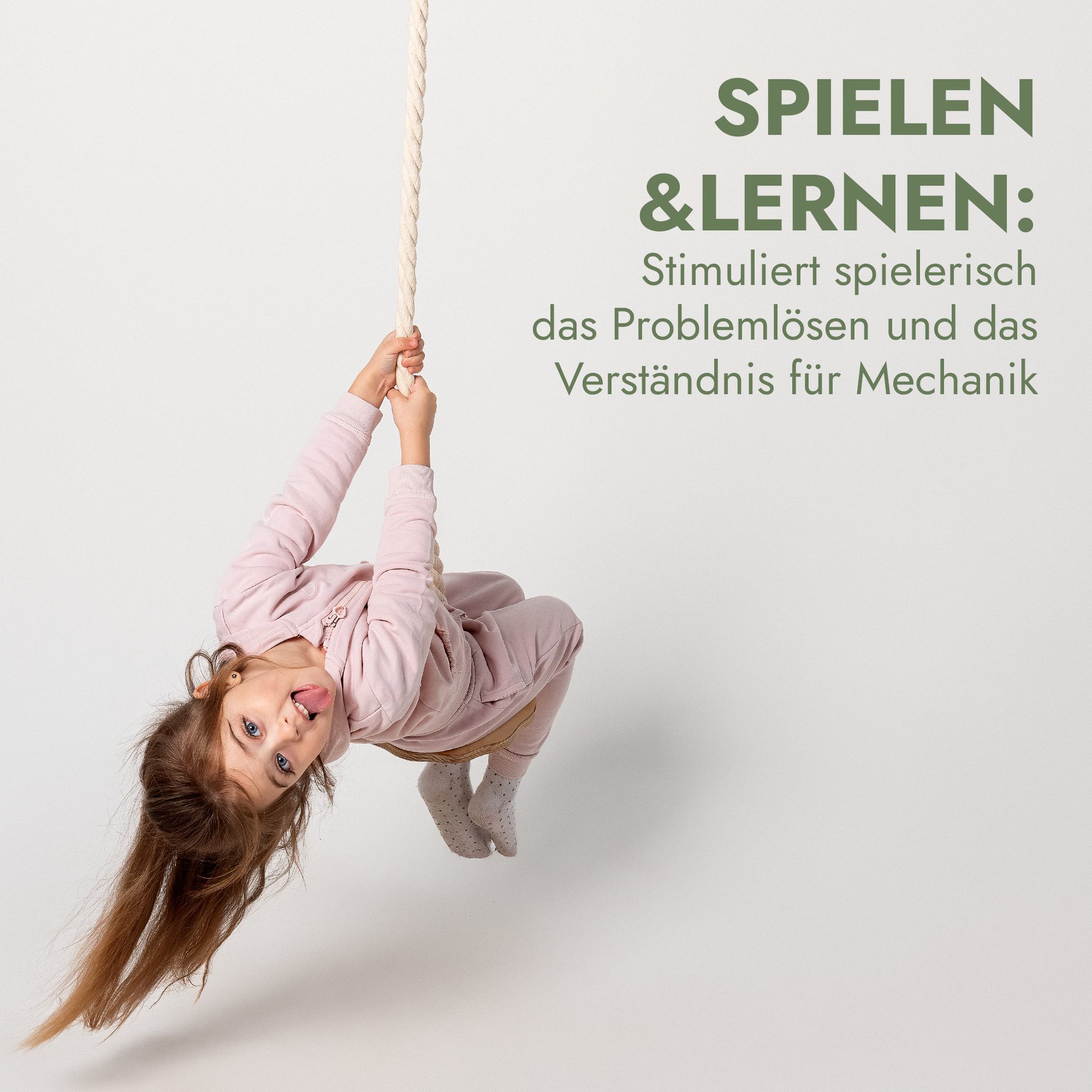 Set aus drei Schaukeln